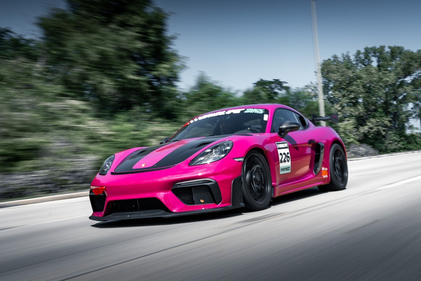 picture of porsche driving